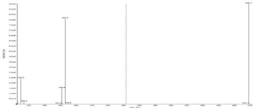 PGF ss spectrum.2α의 ionization ma