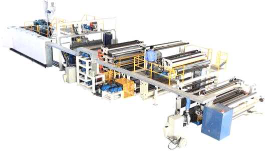 Cast Line Multi-Layer Extruder