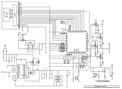 OLED controller 기본 회로 구성도