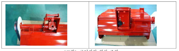 로터리의 히치 조립