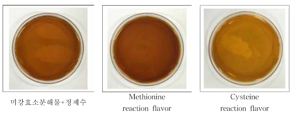 Reaction flavors