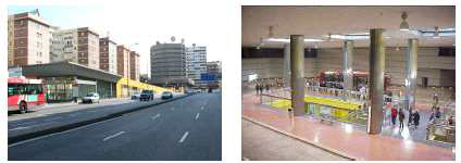 스페인 Avenida de America Transit Center 복합환승센터