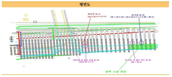 DCM 시공 평면도