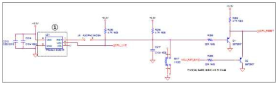 CPU 감시부 회로도