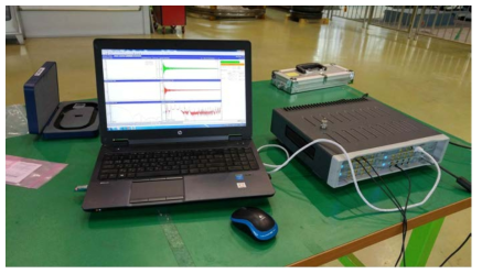 소음진동 측정에 사용되는 LMS 소음진동 다채널 데이터 측정기