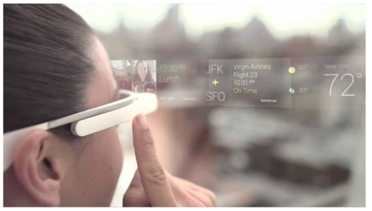 Google Glass 동작모습