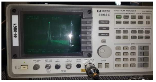 Spectrum Analyzer에 의한 2.4GHz 측정(1)