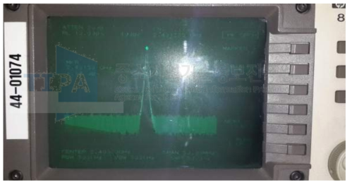 Spectrum Analyzer에 의한 2.4GHz 측정(2)