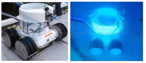 일본 Yanmar社의 해양 가두리 양식장 그물 청소용 수중로봇, NCL-SE3