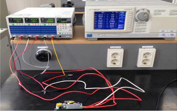 Adapter 전원장치의 추가 시험