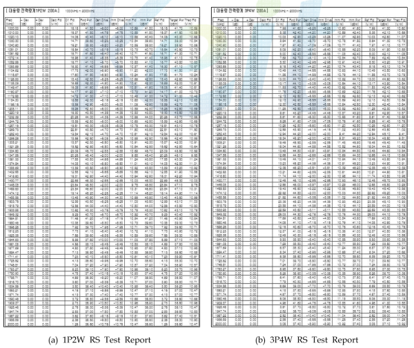 RS Test Report