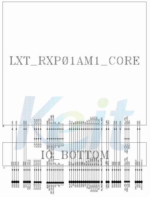 LXT-RXP01A block diagram