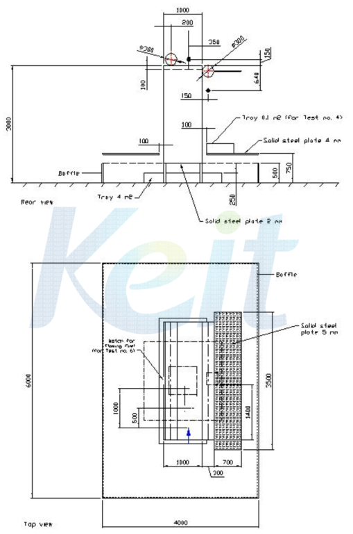 Model Engine Diagram and Dimensions.