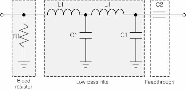 EMI filter 회로도