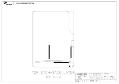 Top면 ETCH Back Layer