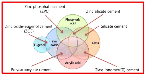 치과용 시멘트의 종류
