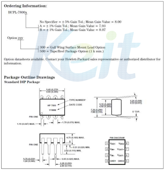 Datasheet - HCPL7800A