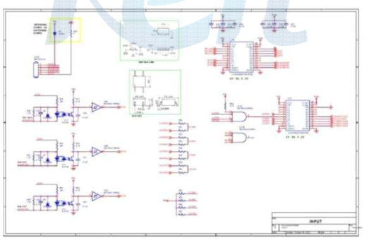 IPMSG 제어기 DIGITAL INPUT 회로