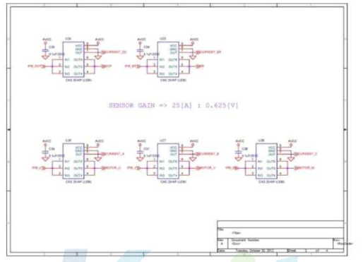 IPM DRIVER CURRENT SENSOR 회로