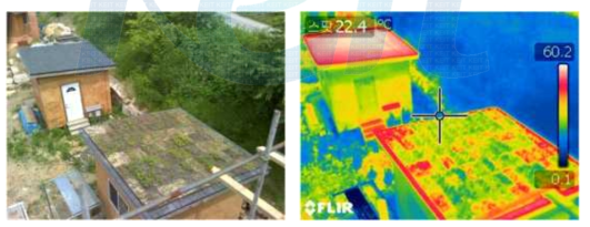 열화상 카메라를 통한 표면온도 비교 2