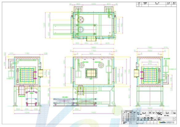 Hot-Cell 2 제작도면