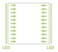 LED 광원배치도