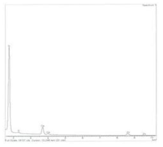 고기능성 아웃솔의 EDS spectrum.