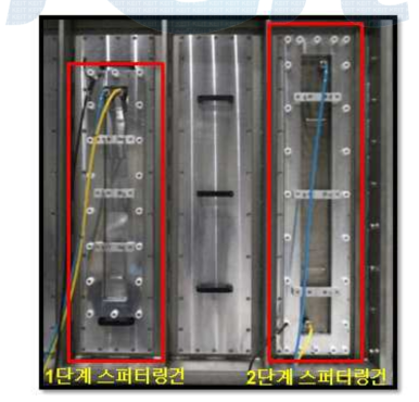 스퍼터링건 장착 사진