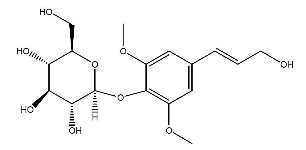 Syringin 구조도