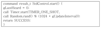 7 StdControl.start함수