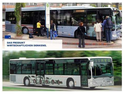 독일 벤츠사 저상버스(모델: Citaro)