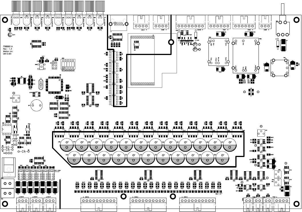 MAIN Board Top PCB