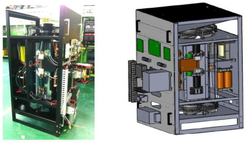 급속 충전기 내부 50kW 전원장치