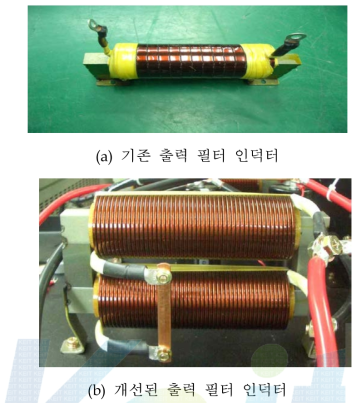 출력 필터의 실물사진