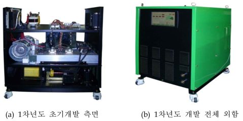 1차년도 완성된 급속충전기 실물사진