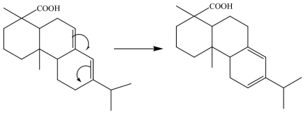 로진(Abietic Acid)의 이성질화