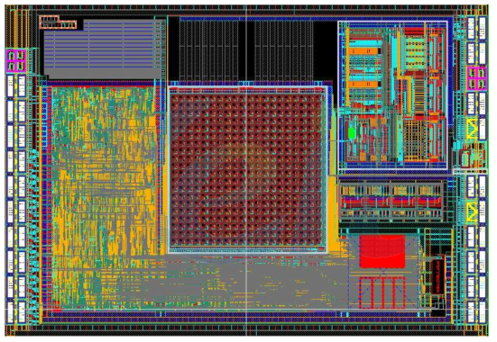 Laser용 OFN sensor의 IC layout