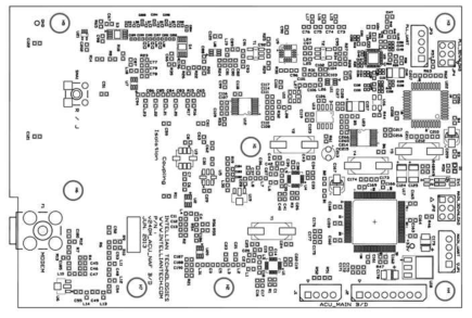 SAF PCB 설계 도면