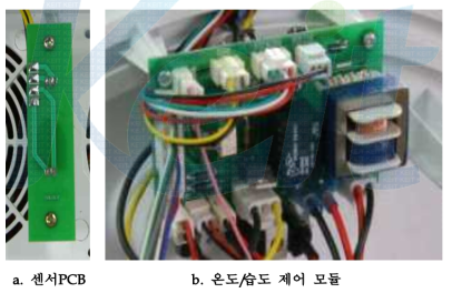 온도/습도 센서 및 제어 모듈