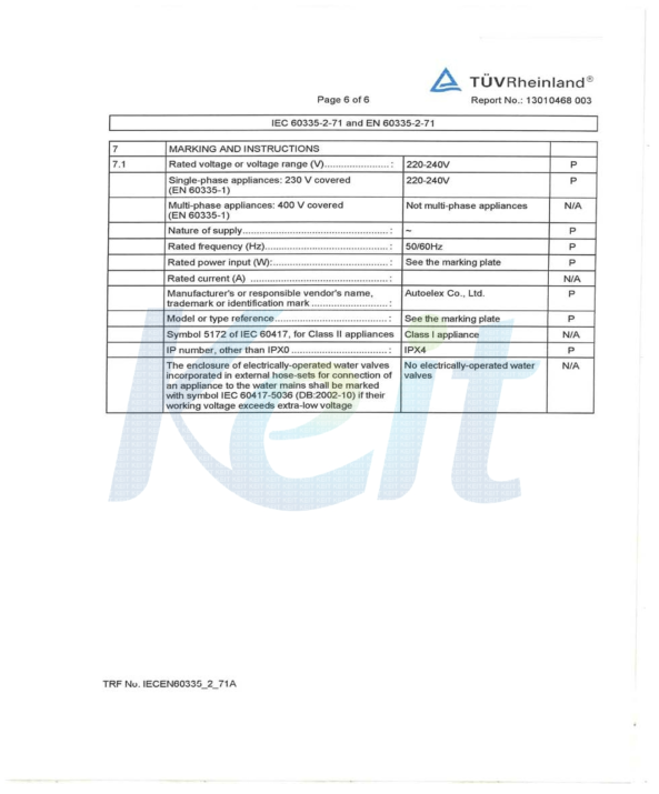 CE 인증서 Test Report 2012.06.18