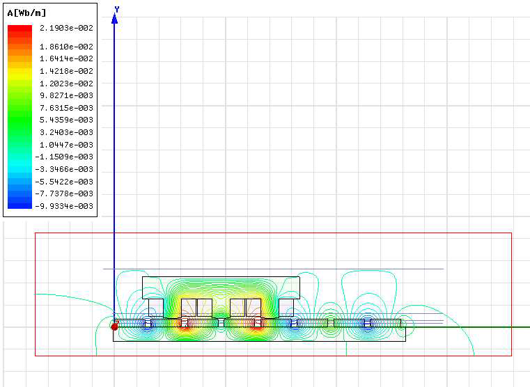 공극 1mm 일때 FEM