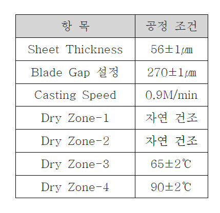 Casting 조건