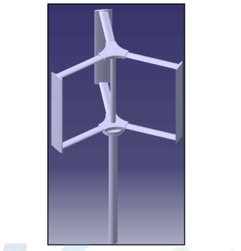 수직축 풍력발전기 모델
