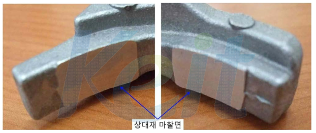 Fork shift 시제품 pin hole 검사