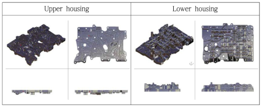 시제품 제작을 위한 slide housing의 3D modeling