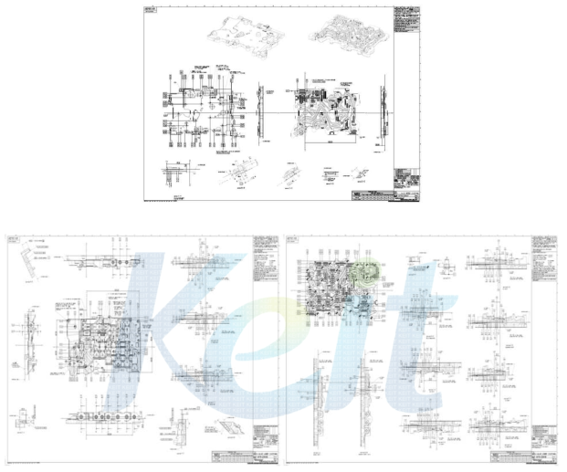 Slide housing 소재도면(다이캐스팅품)