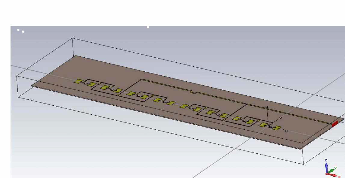 평판형 안테나 HFSS 시뮬레이션
