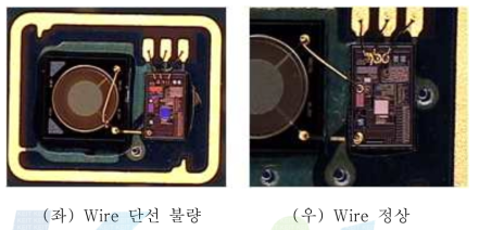 Wire bonding 공정 상태