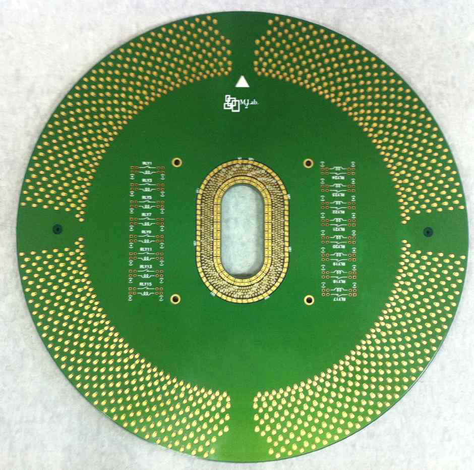 멀티칩 프로브카드 PCB 사진