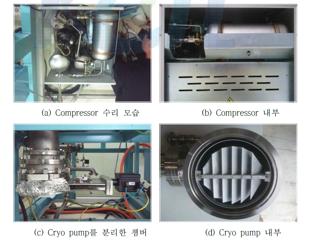 Cryo pump, Compressor 수리